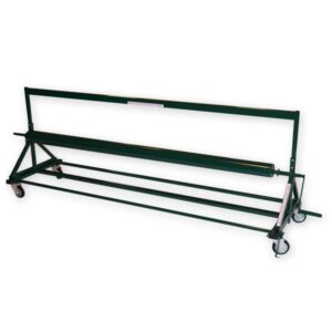 Single Tier Short Mat Handling Unit complete with castors and spindle﻿